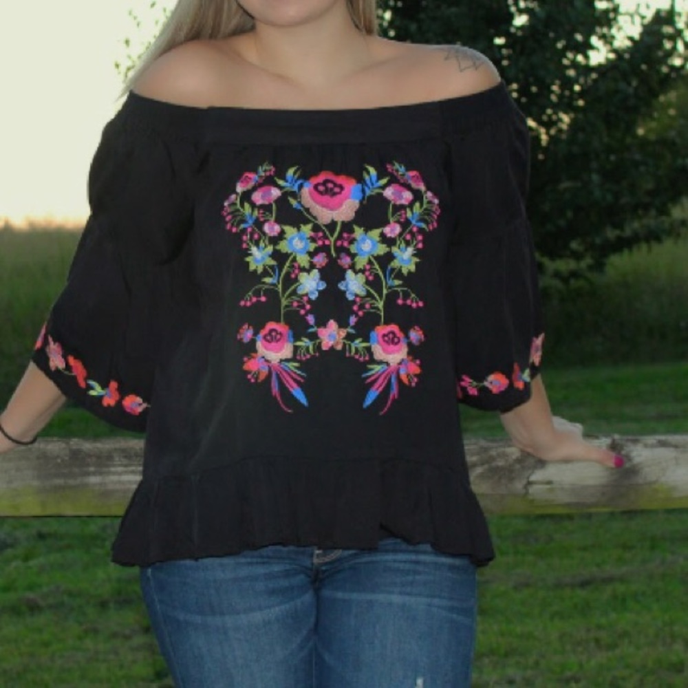 Off the shoulder top
